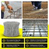 6 Inch - 17 Gauge 1000 pcs GALVANIZED Steel Double