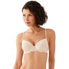 Wacoal womens Petite Embrace Lace Push Up Bra, Sand, 36A