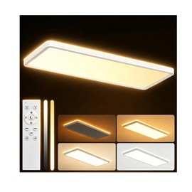 MOONSEA 23 Inch LED Flat Panel Light with Remote Control 32W, Backlight