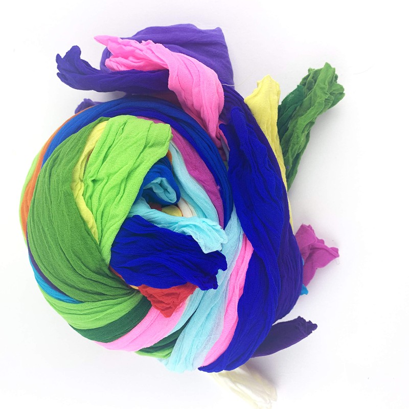 Worlds 20PC Nylon Stockings Flower for DIY Flower Making (Mix)