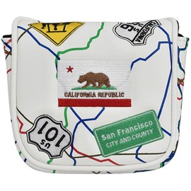 Originals Route 66 Mallet Putter Cover White