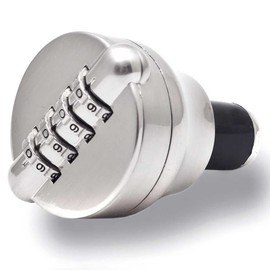 Bottle Lock with Combinations, Bottle Stopper, Combination Lock for Bottles, Bottle Safe