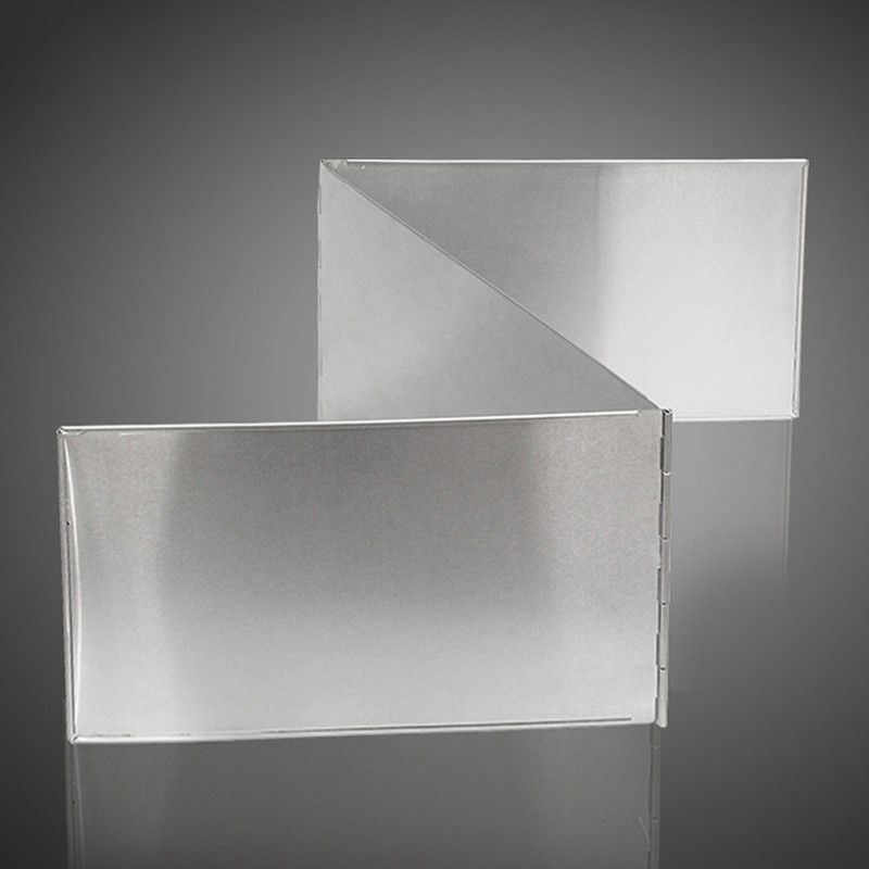 Outdoors Stove Windshield Camping Cooking Windscreen Folding Camping Cooker Stove