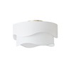 DSYBRI Flush Mount Ceiling Fan with Lights, 20" Low Profile
