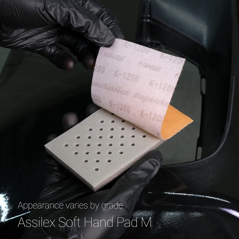 Super Assilex Flexible Sanding Sheets Job-PAK, Lime K-1000, U191-2507, 4