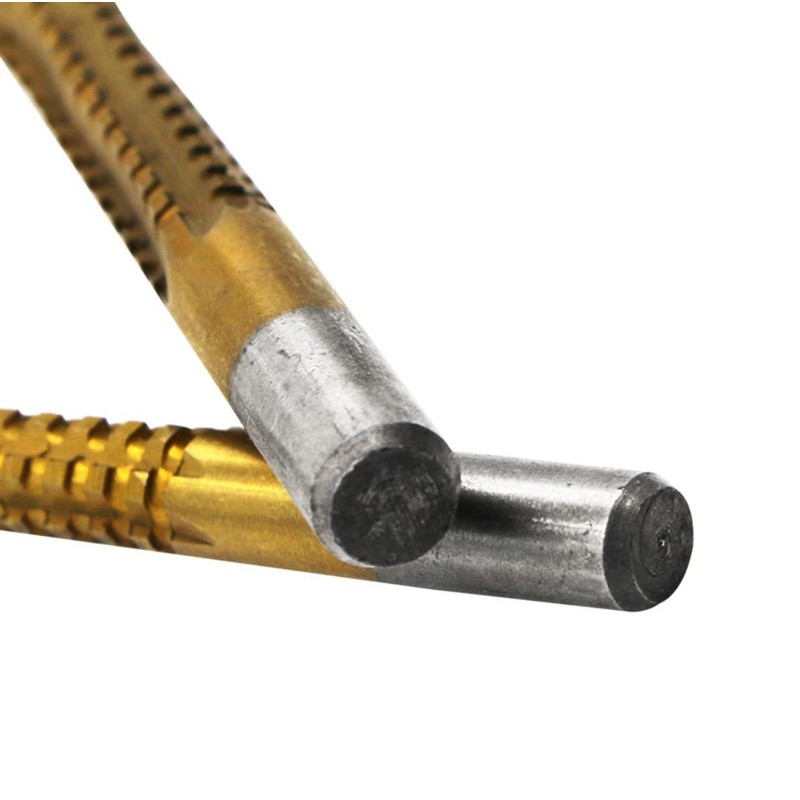 Tsnamay 3-8mm Titanium HSS Drill & Saw Bit Set Cutting