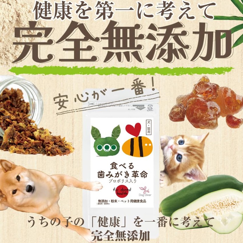 Eat Brushing Teeth Revolution Try G (Dog, Cat, NO Additives,