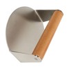 Hamburger Press 304 Stainless Steel Smooth Surface Wooden Handle Easy