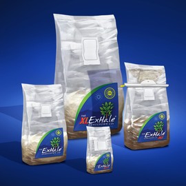 ExHale Homegrown CO2 365 - Self-Activated Bag for Grow Rooms & Tents - Great for Indoor Grow Rooms - CO2 for Grow Tents - 4lbs