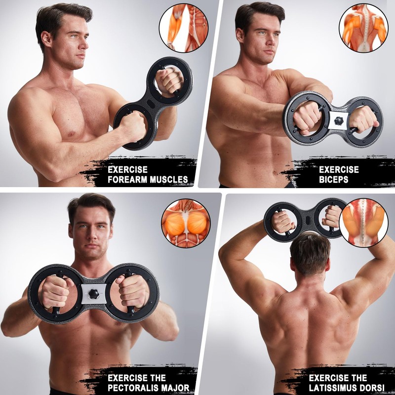 HOTWAVE Burn Machine Arm Workout, Spinning Rotator Shoulder Burn Machine