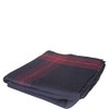 Fox Outdoor 818-13 Red-Striped Navy Wool Blanket