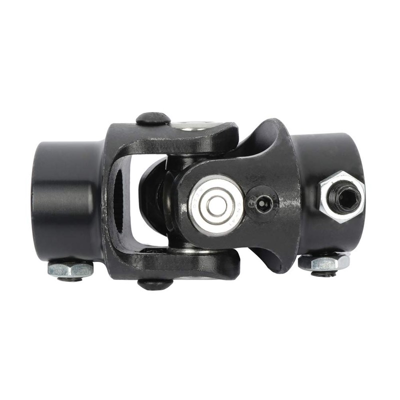 ECCPP Black Single Steering Joints 11/16-36 Spline X 3/4 DD