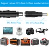 KarlKers Solar Panel Adapter, DC7909 Female to DC5525 Male Connector,