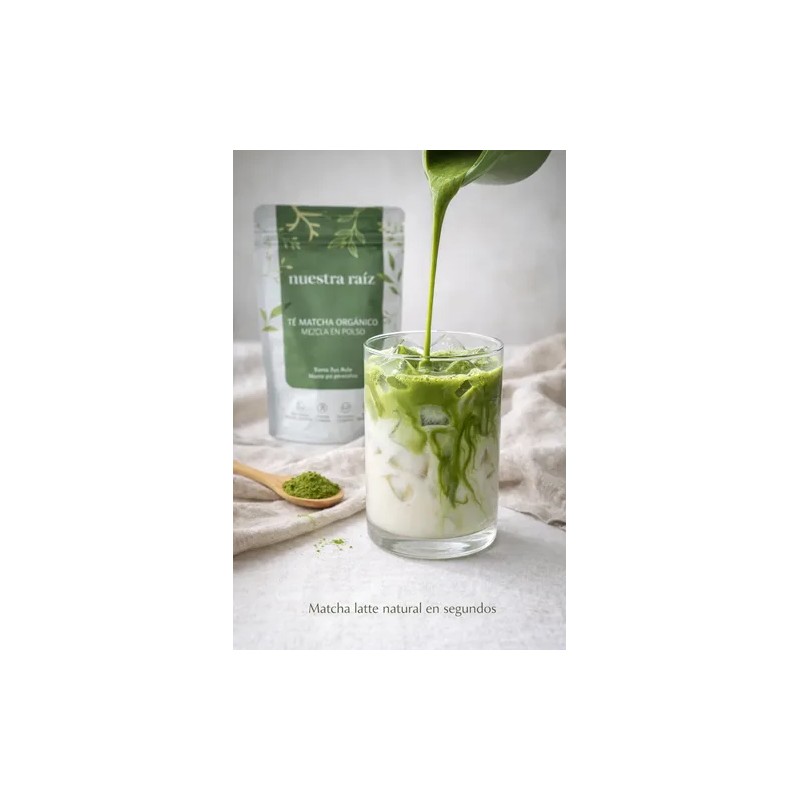 Matcha Orgánico Té Verde Japonés Premium 100 Natural 50 Gr