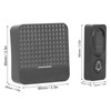 Wireless Door Bell Solar Powered Waterproof Intelligent Doorbell Set