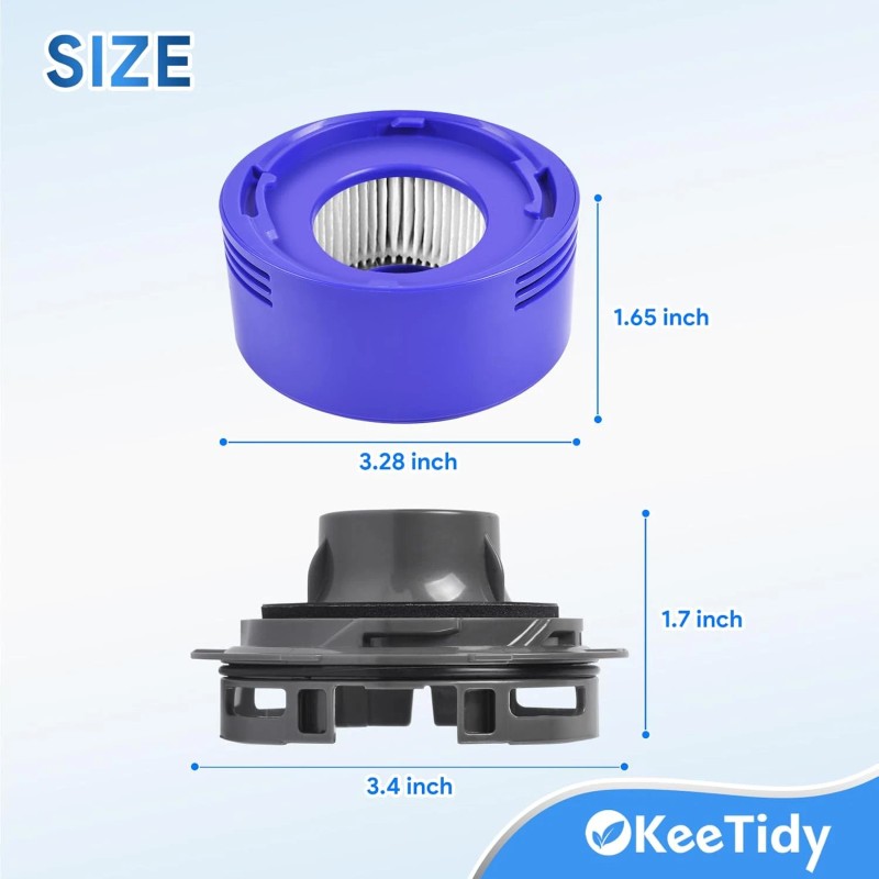 KeeTidy Post HEPA Filter & Motor Cover Replacement for Dyson