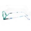Calabria Flip Up Magnifying Makeup Reading Glasses +4.00 Blue Eye