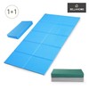 [2-Piece Set] Bella Home Couple's Camping Mat 140x200 (CN8058) Green