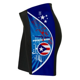 ScudoPro Puerto Rico Cycling Shorts for Men - Size L