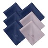 SmoTecQ SmoTecQ 6-Pack Premium Microfiber Eyeglass Cleaning Cloths, Safe Cleans