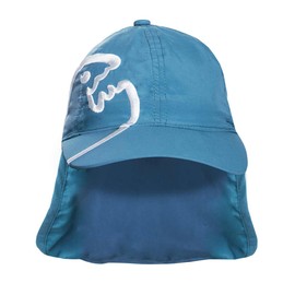 iQ-UV Sun Hat for Children UPF 50+ Cap with Neck Protection - Lightweight Breathable UV Hat for Children - Water Sun Hat for Children with UV Protection 50 TÜV Tested Peaked Cap for Maximum Sun