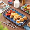 vancasso Serving Platters Set of 3, 16"/14"/12" Inch Rectangular Trays