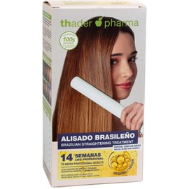 Thader TH Pharma Brazilian Straightening Kit for Formula Free Blonde Hair 14 Weeks