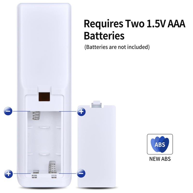 ZWP Replacement Remote Control for Fanbulous F-HL52BK-1D03 F-LY46BK-1X01 ‎F-SN56XX-1X0X F-TY52BK-1D01,