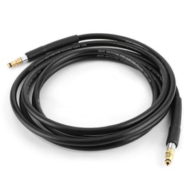 Black Rubber Water Pipe for Karcher K2 K3 K4 K5, Easy-to-Use Pressure Washer Hose for DIY Cleaning Projects (6M / 19.69ft)