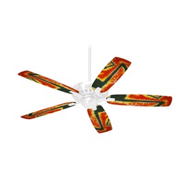 Phat Dyes - Music Note - 100 - Ceiling Fan Skin Kit fits most 42 inch fans (FAN and BLADES SOLD SEPARATELY)