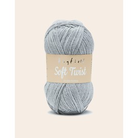 Sirdar Hayfield Soft Twist, Silver (252), 100g