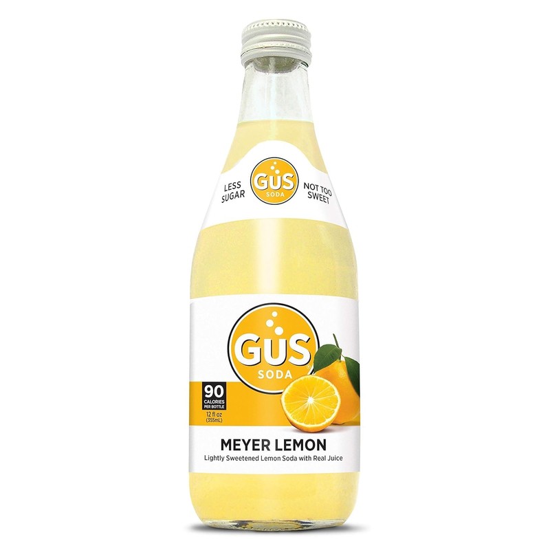 GuS Soda - Dry Meyer Lemon - 12 oz (24