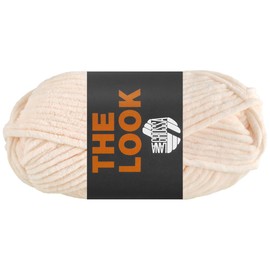 LANA GROSSA The Look Velvety Soft and Sturdy Chenille Yarn Hand Knitting Yarn Made of 100% Polyester 100 g Wool for Knitting and Crocheting 120 m Yarn