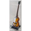 PAUL McCARTNEY Miniature Bass Hofner Beatles w/Guitar Pick