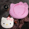 Yedadone 6 Inch Cute Cat Silicone Fondant Cake Mold -