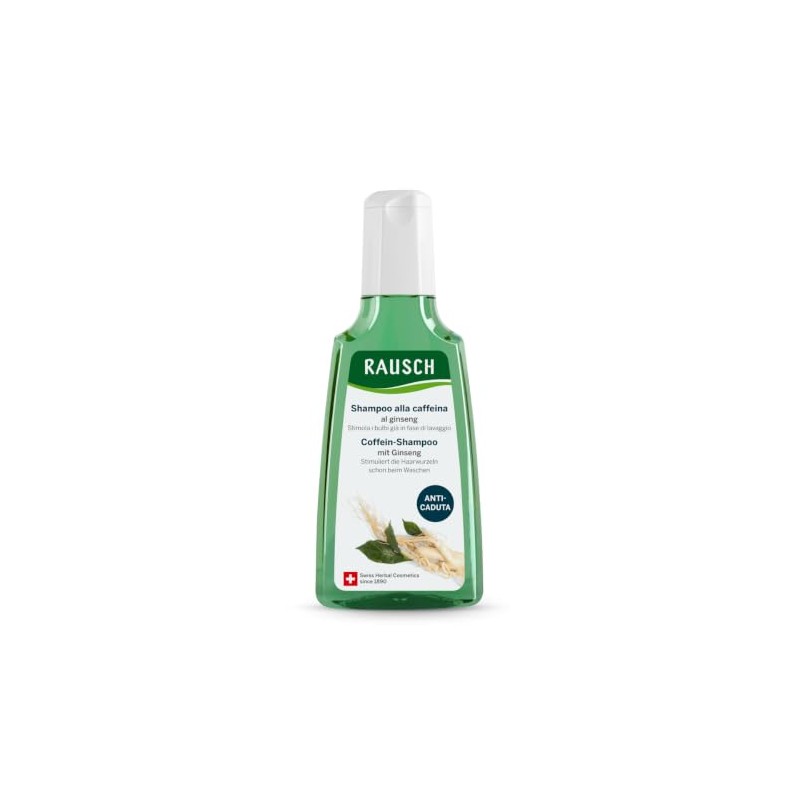 Rausch Caffeine Shampoo with Ginseng 200ml - Relief for Hair