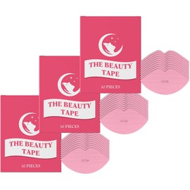 Cinque de sueño de colágeno premium para mujeres, parches de boca de belleza para dormir, hidratación de labios durante la noche, anti-cáscaras y apto para la piel, hipoalergénica (30Pcs)