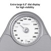 Thinner by Conair Bathroom Scale for Body Weight, Extra-Large Analog