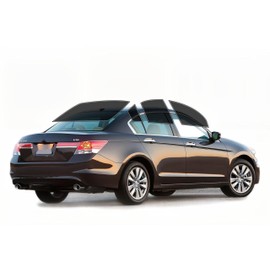 AUTOTEK Precut Windows Tint Film All Sides Cars Sun Blocking Protection Privacy Anti Shatter Glass 2 Ply Film 25% Tint Shade kit for Honda Accord Sedan 2008-2012