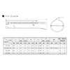 4 Inch Thin Zip Ties (Tying Length 2.8"), 120pcs Clear