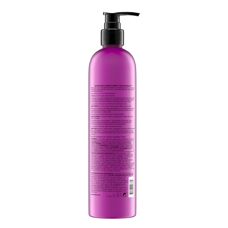TIGI BED HEAD Dumb Blonde Repair Shampoo for Blonde Coloured