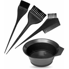 Haarfärbepinsel, Haarfärbepinsel, Haarfärbepinsel, Strähnchen, Bleichkamm, DIY, Zuhause, Salon, professionelles Frisieren, doppelseitig, 2 Pinsel (1 Stück)