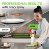 BRIGHTFROM 32 OZ Empty Plastic Spray Bottle, Heavy Duty with