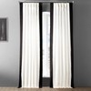 HPD Half Price Drapes Panama Cotton Curtains for Living Room,