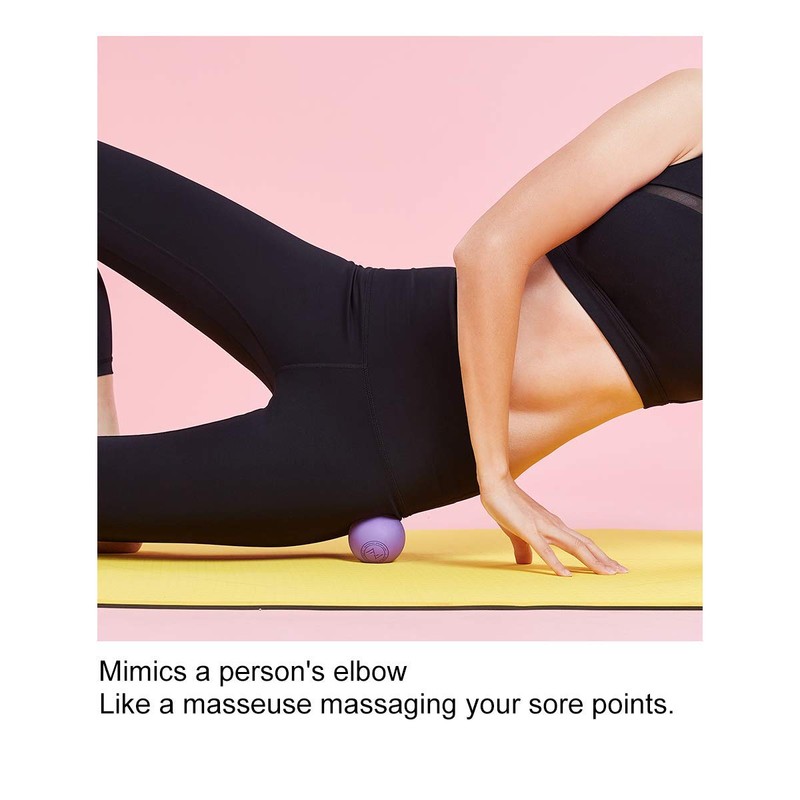 FITZELAR Massage Lacrosse Balls for Myofascial Release, SGS Certification, Massage