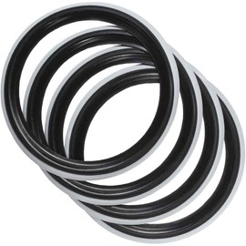 PORT-A-WALL PORTAWALL 17" Black White Wall Tires Insert Rims Side Wall 4 pcs 17 Rims Sidewall Rubber Ring Set/Universal Car Exterior Accessories…