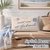 Coastal Pillow Cover 12x20, Beach House Decor，Coastal Room Decor,
