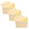Yardwe 3PCS Tofu Press Mould, Plastic DIY Homemade Tofu Cheese