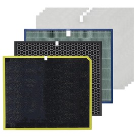 Prestivair MinusA3 SPA-1000N Replacement Filter Set Compatible with Rabbit Air MinusA3 Ultra Quiet Air Purifier A3 Models