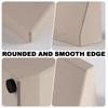 Book End, Natural Marble Bookend for Shelves, Non-Skid Bookends for